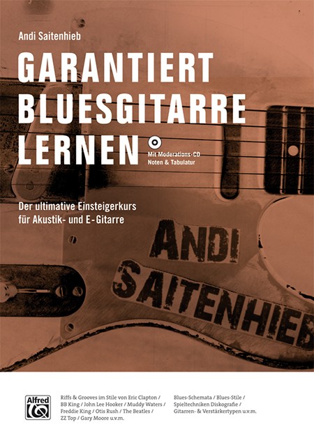 Garantiert Bluesgitarre Lernen Bk/CD