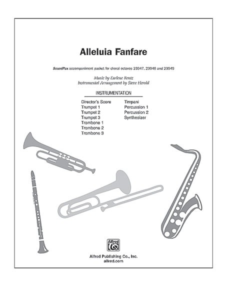Alleluia Fanfare (instrumental pak)