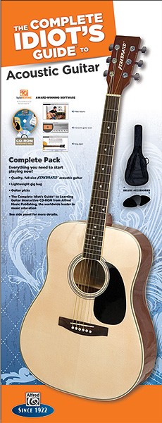 The Complete Idiot's Guide to Learning Guitar Acoustic Guitar Complete Pack