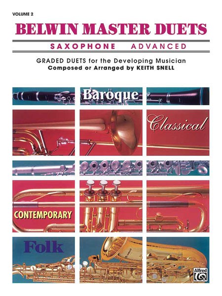 Belwin Master Duets (Saxophone), Advanced Volume 2