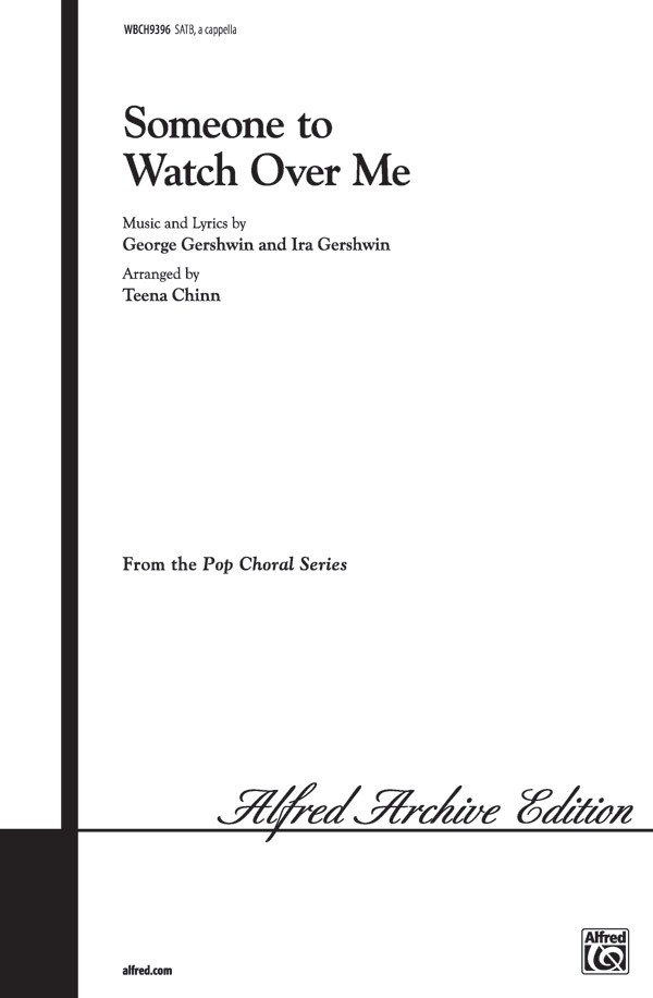 Someone To Watch Over Me (SATB a capp)