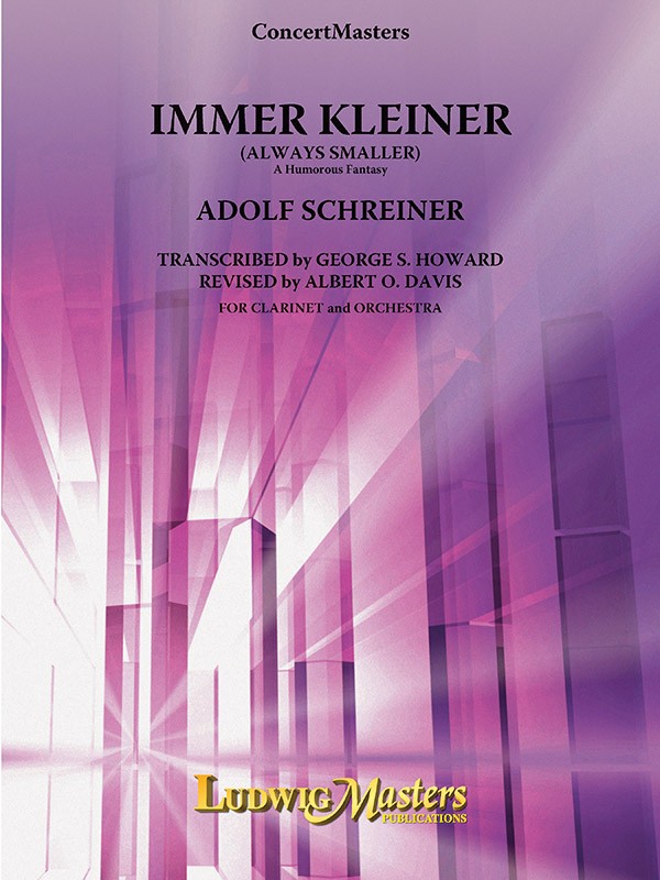 Immer Kleiner for Solo Clainet and Orchestra