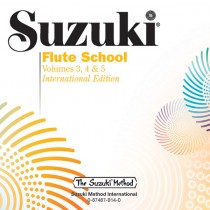 Suzuki Flute School CD, Volume 3, 4 & 5 (Revised)