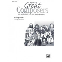 Meet the Great Composers: Activity Sheets, Book 2