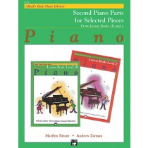 Alfred's Basic Piano Library: Lesson Book 1B & 2 (Second Piano Parts)