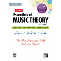 Alfred's Essentials of Music Theory: Software, Version 3 CD-ROM Educator Version, Volume 1