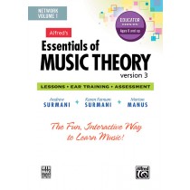 Alfred's Essentials of Music Theory: Software, Version 3 Network Version, Volume 1 (for 5 users---$20 each additional user)