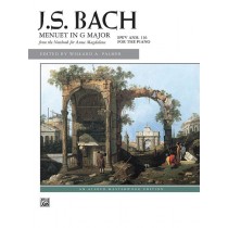 J. S. Bach: Menuet in G Major, BWV Anh. 116
