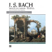 J. S. Bach: Menuet in D minor, BWV Anh. 132