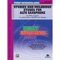 Student Instrumental Course: Studies and Melodious Etudes for Alto Saxophone, Level III