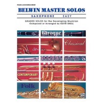 Belwin Master Solos, Volume 1 (Alto Saxophone)