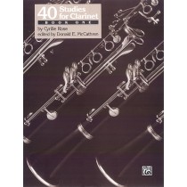 40 Studies for Clarinet, Book 1