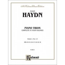 Trios for Violin, Cello and Piano, Volume I (Nos. 1-6, HOB. XV: 25, 26, 27, 28, 29, 24)