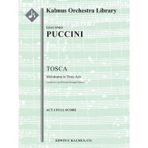 Tosca (original orchestration)