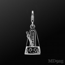 Sterling Silver Charm Metronome  
