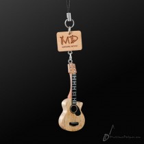 Wooden Strap Acoustic Guitar
