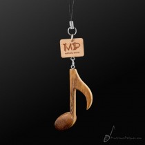 Wooden Strap Saxophone 3D