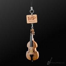 Wooden Strap Double Bass With Strings